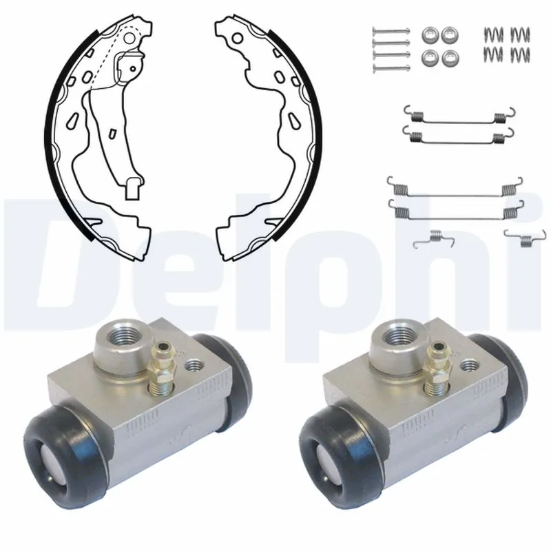 Jeu de mâchoires de frein DELPHI KP1079