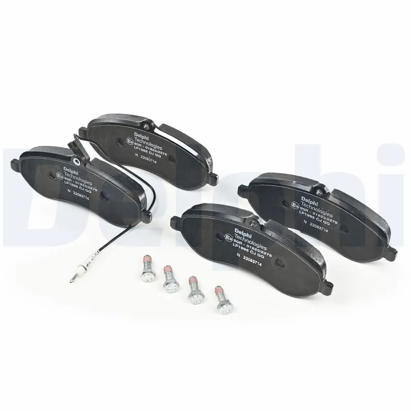 Kit de plaquettes de frein, frein à disque DELPHI LP1995
