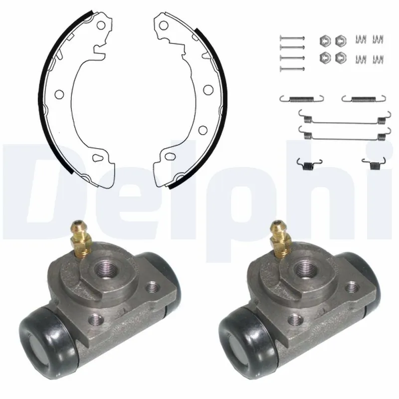 Jeu de mâchoires de frein DELPHI KP981
