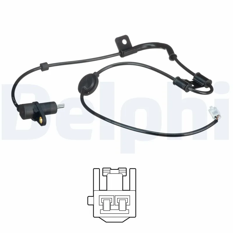 Capteur, vitesse de roue DELPHI SS20526