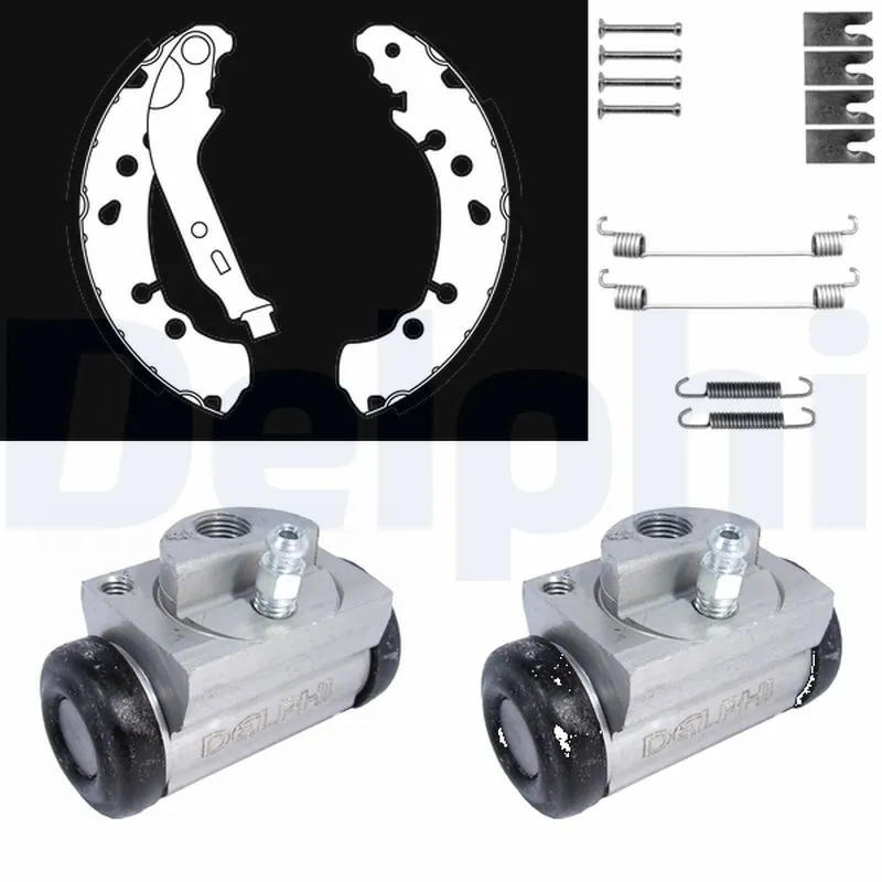 Jeu de mâchoires de frein DELPHI KP1126