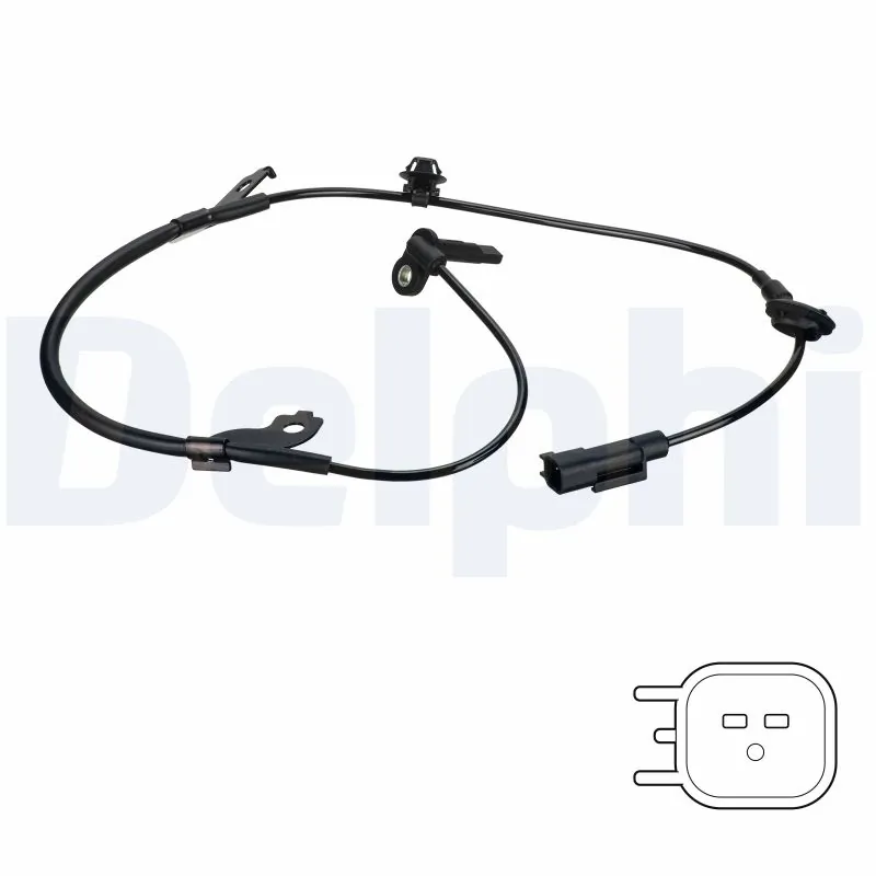 Capteur, vitesse de roue DELPHI SS20437