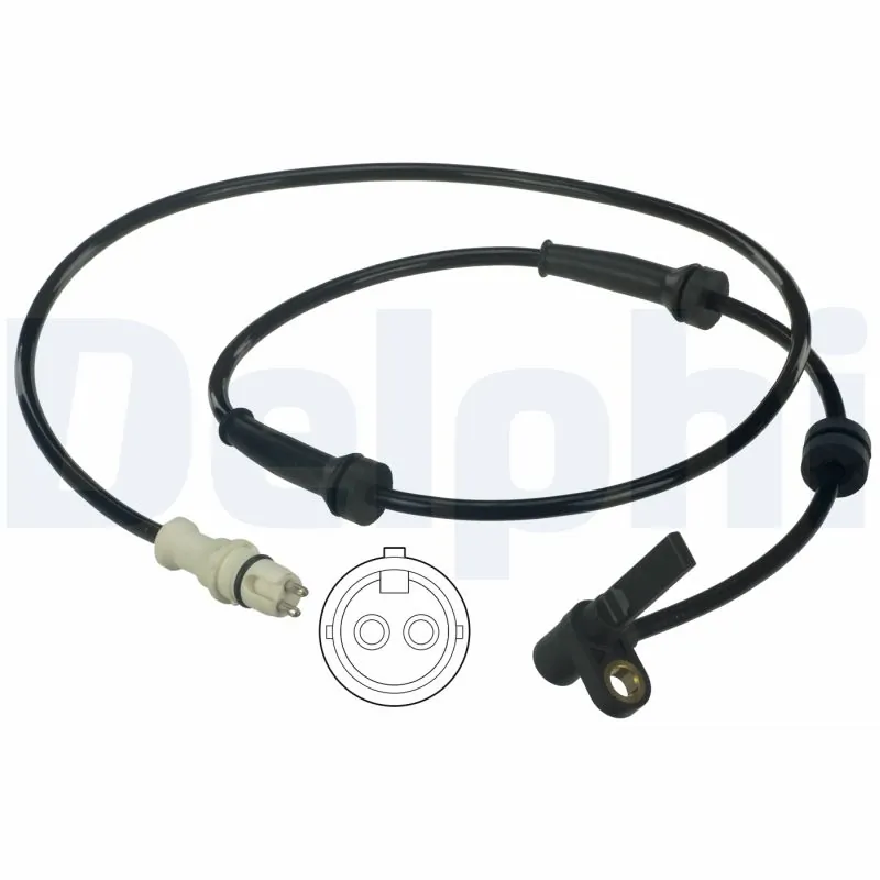Capteur, vitesse de roue DELPHI SS20379
