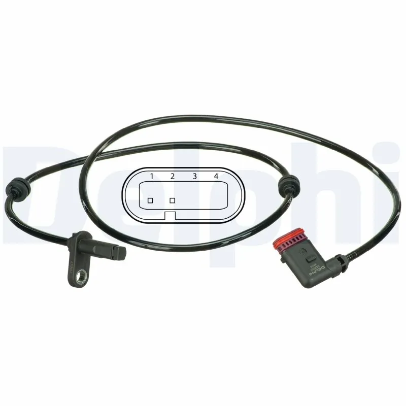 Capteur, vitesse de roue DELPHI SS20501