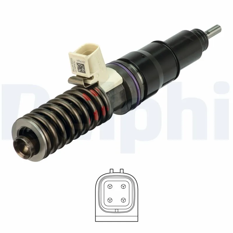 Injecteur DELPHI BEBE4L16001-12B1