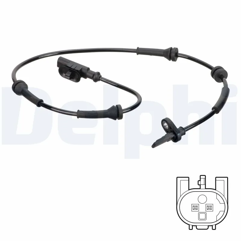 Capteur, vitesse de roue DELPHI SS20831