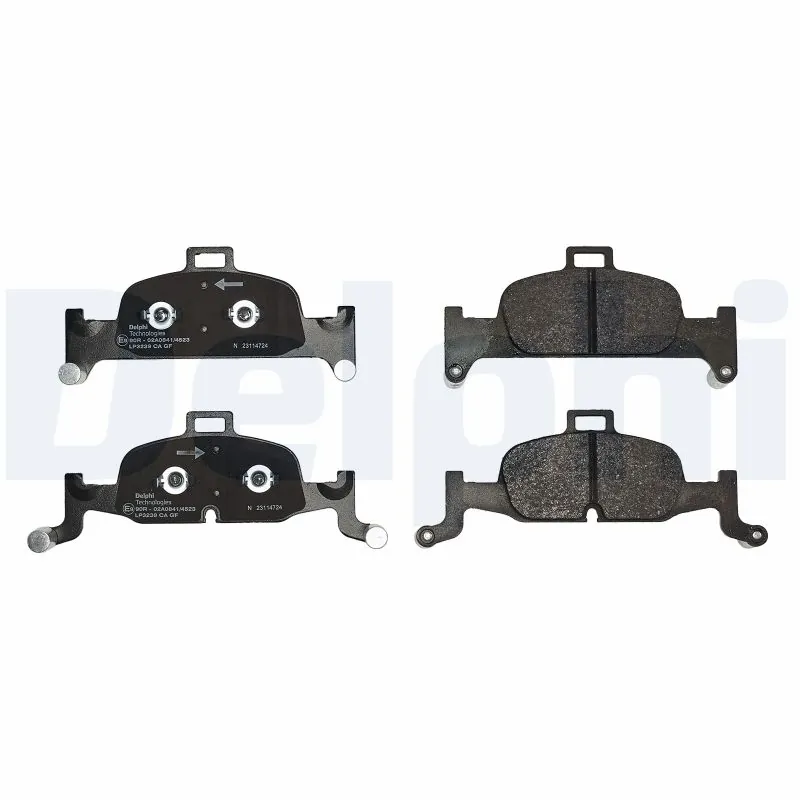 Kit de plaquettes de frein, frein à disque DELPHI LP3239