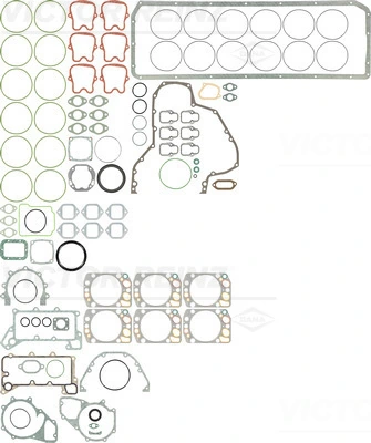 Pochette moteur complète VICTOR REINZ 01-25110-44