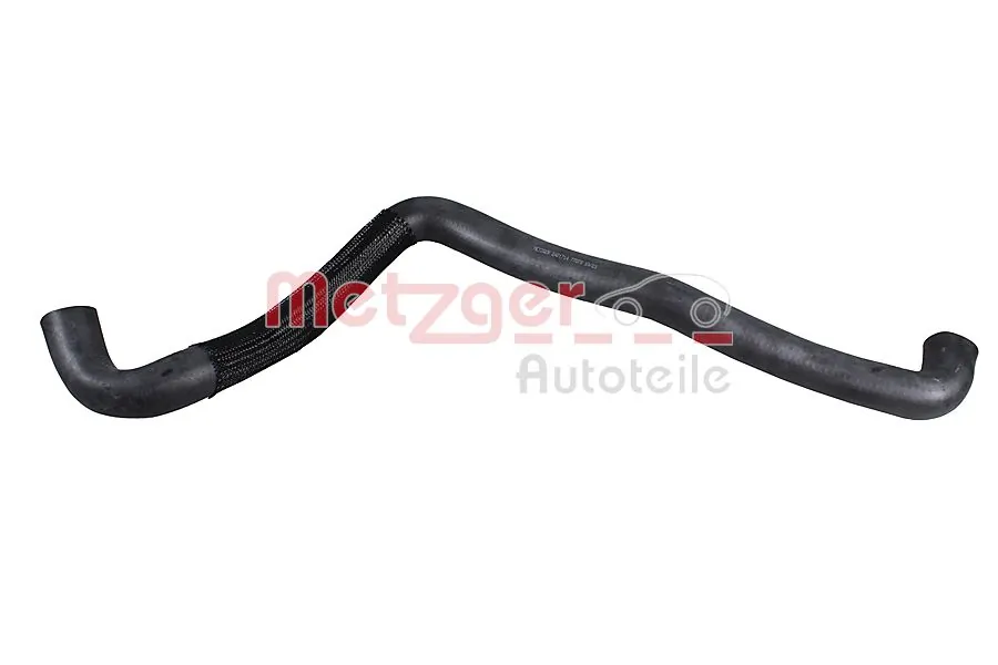 METZGER AUTOTEILE 2421714 — Патрубок системи охолодження гумовий