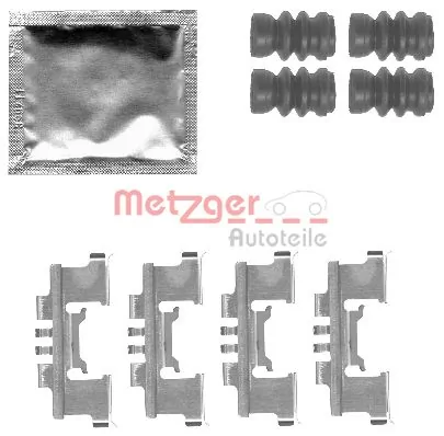 Kit d'accessoires, plaquette de frein a disque