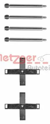 Kit d'accessoires, plaquette de frein a disque