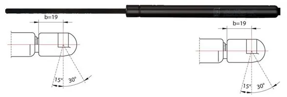 Gas Spring, boot/cargo area