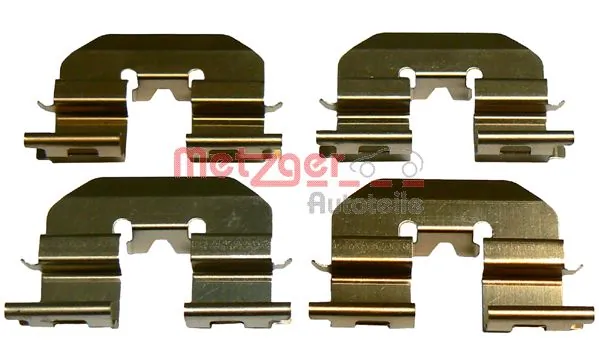 Kit d'accessoires, plaquette de frein a disque