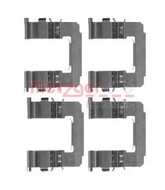 Kit d'accessoires, plaquette de frein a disque