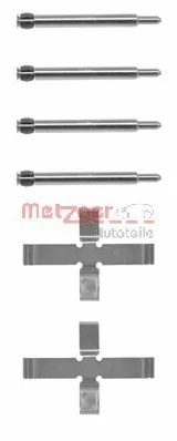 Kit d'accessoires, plaquette de frein a disque