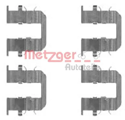 Kit d'accessoires, plaquette de frein a disque