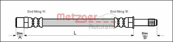 METZGER AUTOTEILE 4110579