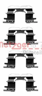 Kit d'accessoires, plaquette de frein a disque
