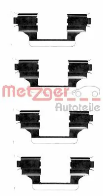 Kit d'accessoires, plaquette de frein a disque