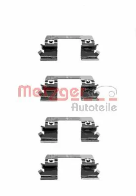 Kit d'accessoires, plaquette de frein a disque