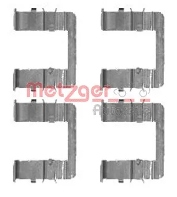 Kit d'accessoires, plaquette de frein a disque