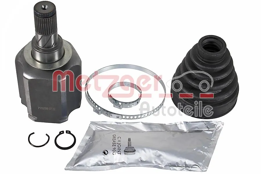 METZGER AUTOTEILE 7110186 — ШРКШ зі змазкою в комплекті