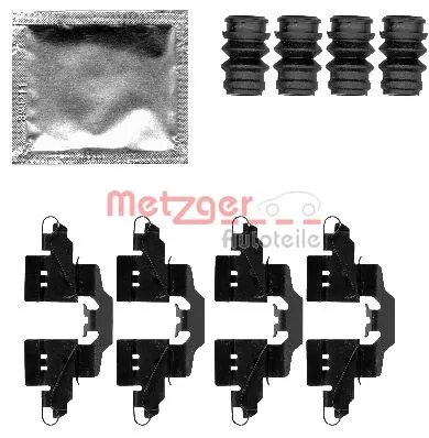Kit d'accessoires, plaquette de frein a disque
