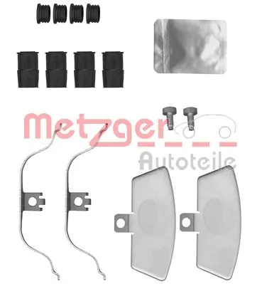 Kit d'accessoires, plaquette de frein a disque