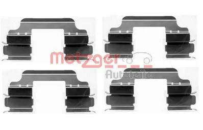 Kit d'accessoires, plaquette de frein a disque