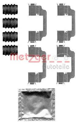 Kit d'accessoires, plaquette de frein a disque