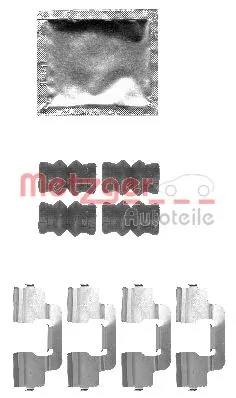 Kit d'accessoires, plaquette de frein a disque