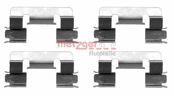 Kit d'accessoires, plaquette de frein a disque