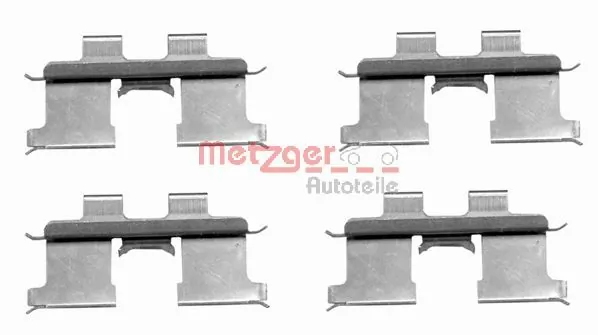 Kit d'accessoires, plaquette de frein a disque