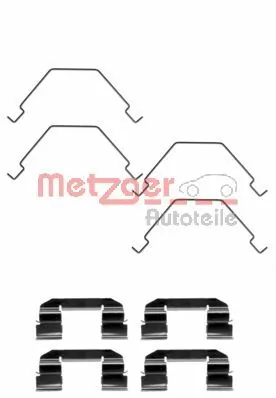 Kit d'accessoires, plaquette de frein a disque