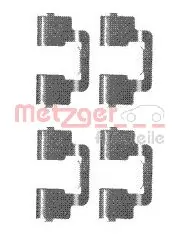 Kit d'accessoires, plaquette de frein a disque