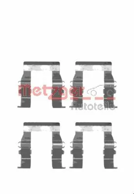 Kit d'accessoires, plaquette de frein a disque