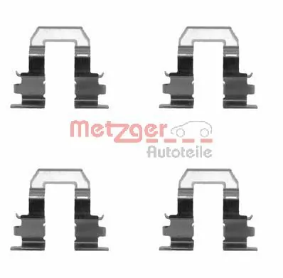 Kit d'accessoires, plaquette de frein a disque