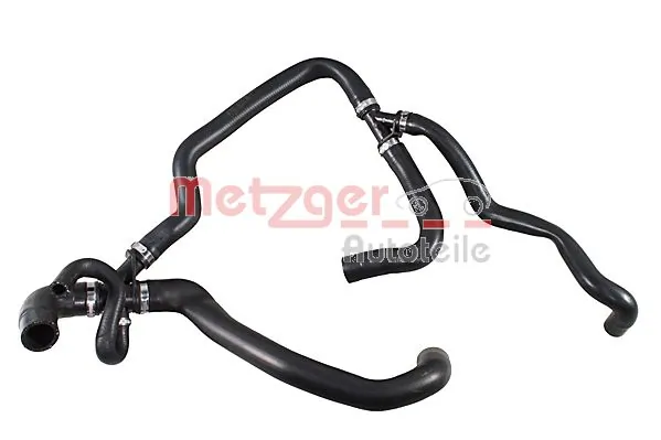 Патрубок системи охолодження гумовий з фітингами METZGER AUTOTEILE 2421392 для Ford Transit (2014–)/Custom, Tourneo Custom