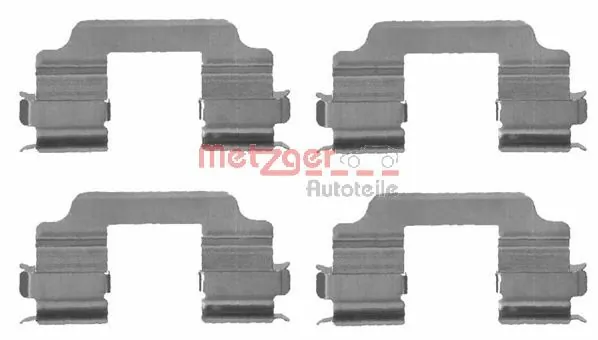 Kit d'accessoires, plaquette de frein a disque