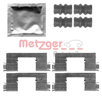 Kit d'accessoires, plaquette de frein a disque