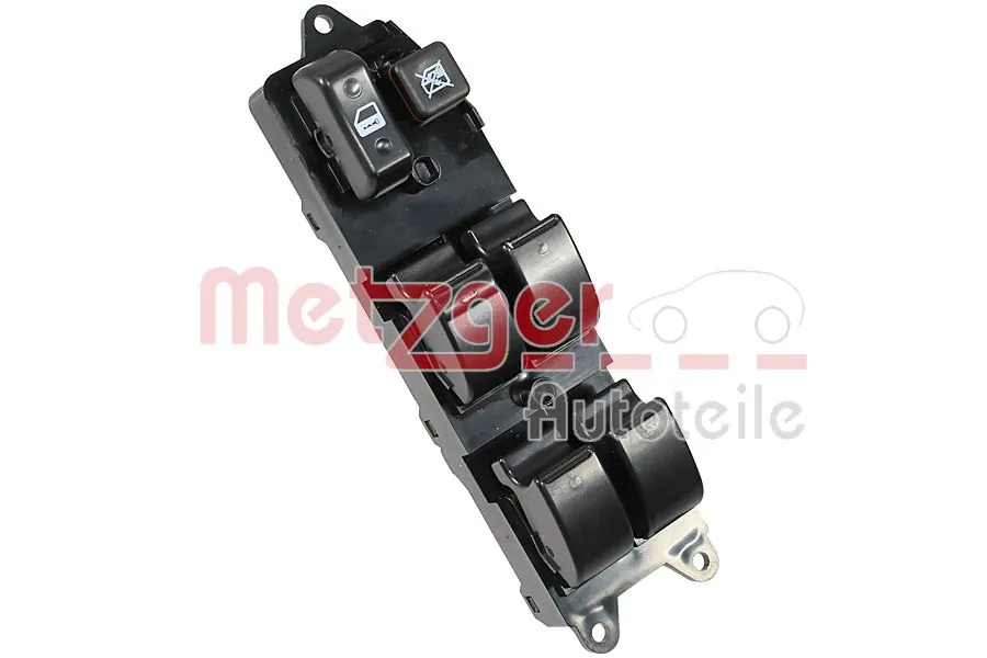 Switch, window regulator