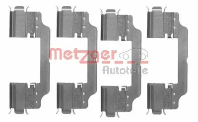 Kit d'accessoires, plaquette de frein a disque