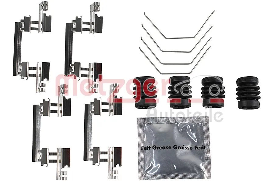 Kit d'accessoires, plaquette de frein a disque