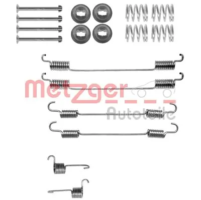 Kit d'accessoires, mâchoire de frein
