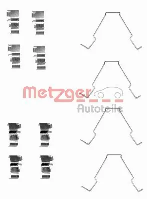 Kit d'accessoires, plaquette de frein a disque
