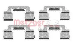 Kit d'accessoires, plaquette de frein a disque