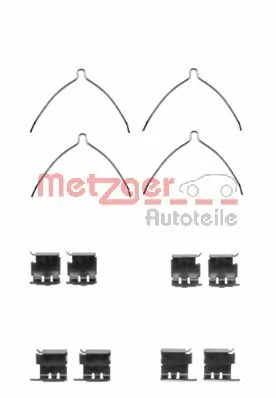 Kit d'accessoires, plaquette de frein a disque