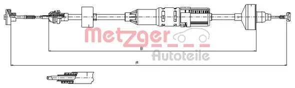 METZGER AUTOTEILE 10.3443