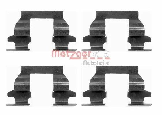 Kit d'accessoires, plaquette de frein a disque