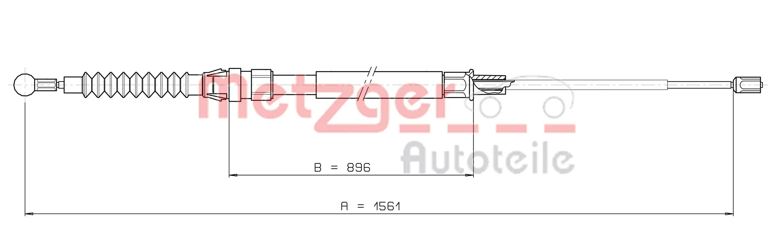 METZGER AUTOTEILE 10.7627